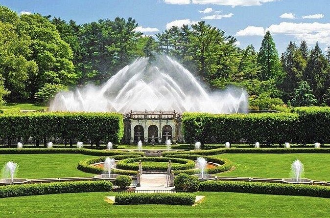 BAPS Mandir & Longwood Gardens 1-Day Tour from NY | Kids 50% Off - Exploring Longwood Gardens (Optional Ticket Needed)