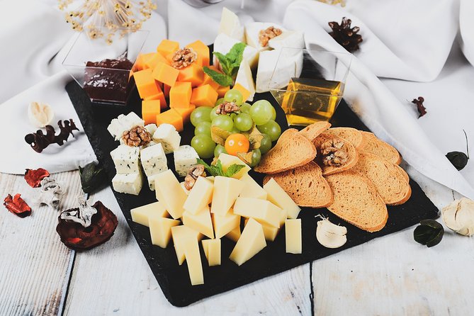 Bar Crawl in Barcelona with Spanish Wines, Vermut, Cold Beer and Tapas - Tasting Vermut and Pinchos at Palau Sessa-Larrard