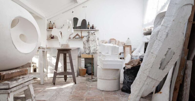 Barbara Hepworth Museum & Sculpture Garden: entry to site. -