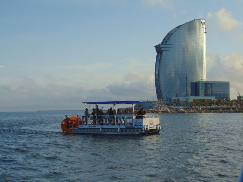 Barcelona: 1.5-Hour Private Scenic Pedal Boat Tour - The Route: From the Port to Barceloneta and W Barcelona