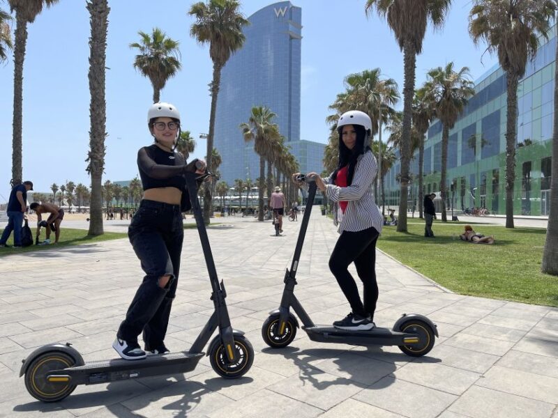 Barcelona: 2-Hour e-Scooter Tour - Explore Barcelonas Highlights on a 2-Hour E-Scooter Adventure