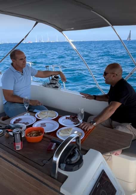 Barcelona: 2-hour sailboat cruise at noon or sunset. - Discover the Joy of Sailing from Port Balis Near Barcelona