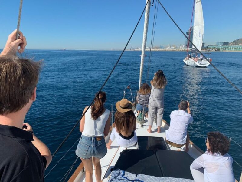 Barcelona: 2-Hour Sailboat Tour with Paddle Boarding - Key Points