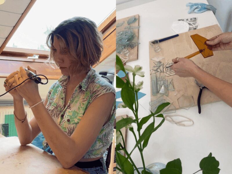 BARCELONA: 2h Glass Art Workshop, create your Suncatcher! - What You Learn: From Cutting to Crafting