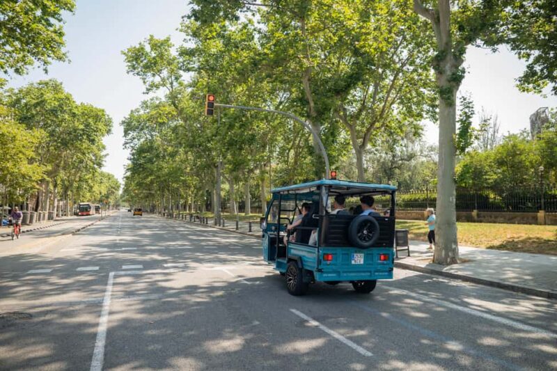 Barcelona: 2h Premium Private Tuk-Tuk Tour - Montjuïc and the Panoramic City Views