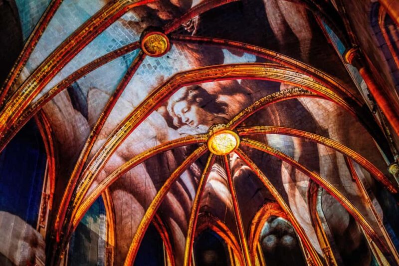 Barcelona Basilica: Immersive Light and Sound Show - LUMINISCENCE - The Unique 360° Video Mapping Technique