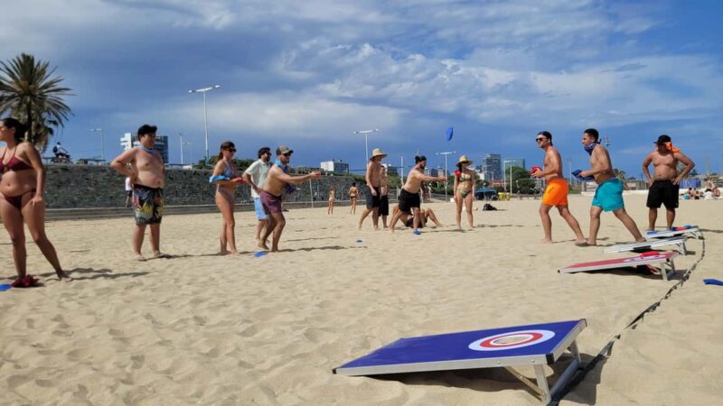 Barcelona: beach sports! - Key Points