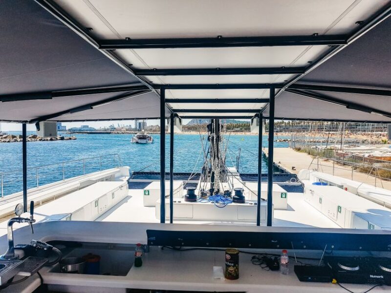 Barcelona: Catamaran Party Cruise with BBQ Meal - The Vibe and Atmosphere on Deck