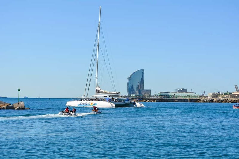 Barcelona: Catamaran Party Cruise with BBQ Meal - Weather and Safety Considerations