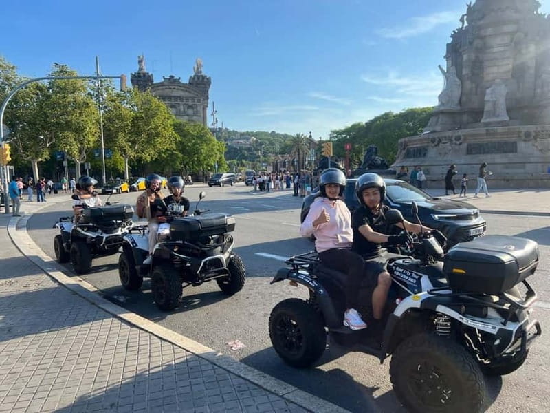 Barcelona: City Sights Electric Quad Tour - Discover Barcelonas Highlights on an Electric Quad Tour