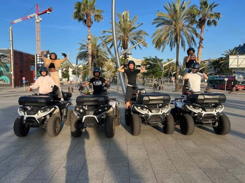 Barcelona: City Sights Electric Quad Tour - Key Points