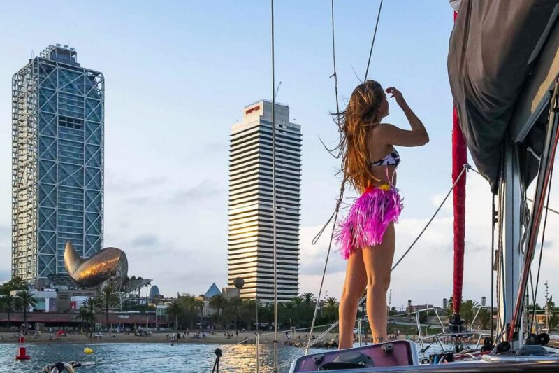 Barcelona: Coastline Boat Trip with Snacks and Cava - Snacks, Cava, and Refreshments on Board