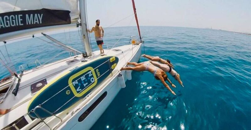 Barcelona: Coastline Boat Trip with Snacks and Cava - The Experience of Watching the Sunset from the Boat