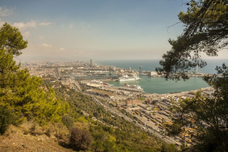 Barcelona: E-Bike Tour with Montjuic Cable Car & Boat Ride - Cycling Through Olympic Park and the Gothic Quarter