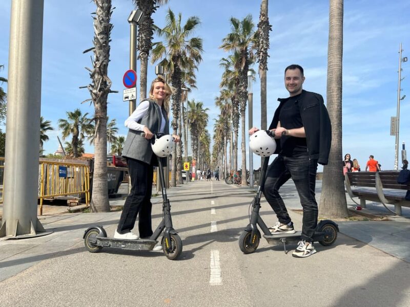 Barcelona E-Scooter Excursion - Explore Barcelona’s Coastal Highlights on an E-Scooter Tour