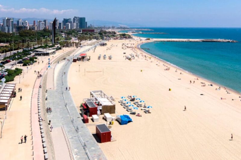 Barcelona: Electric scooter tour along the promenade and parks - Exploring Forum Park’s Modern Vibe