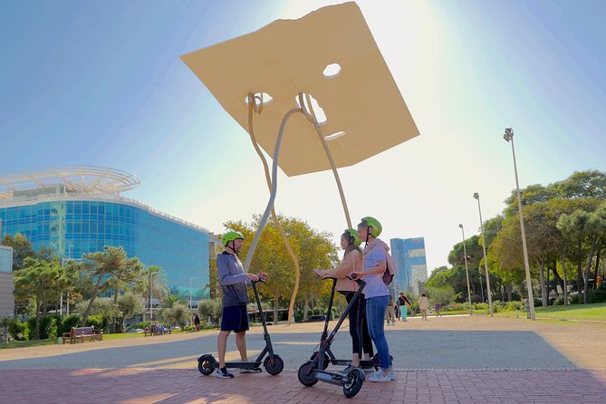 Barcelona Electric Scooter Tour - The Green Oasis of Parc de la Ciutadella
