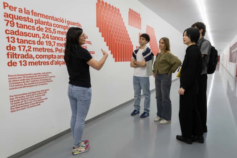 Barcelona: Estrella Damm Brewery Guided Tour with Tasting - Transportation and Location Considerations