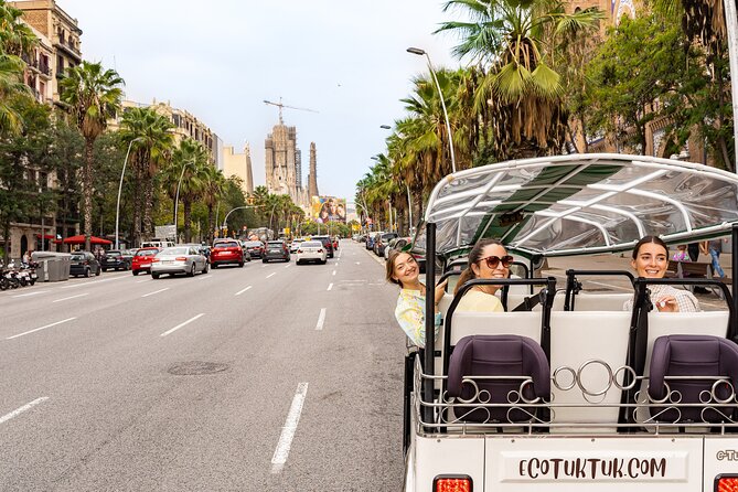 Barcelona Expert Plus Tour in Private Eco Tuk Tuk - Detailed Stops at Major Sights