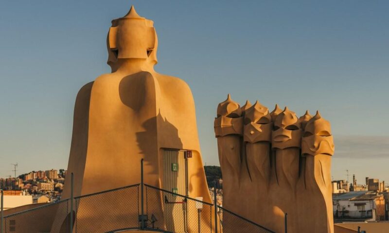 Barcelona: Fast Track La Casa Milà Guided Tour - The Warriors Rooftop and Its Stunning City Views