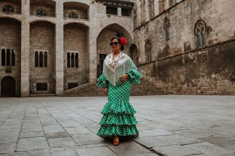 Barcelona: Flamenco Dress Photo walk in Gothic Quarter - Key Points