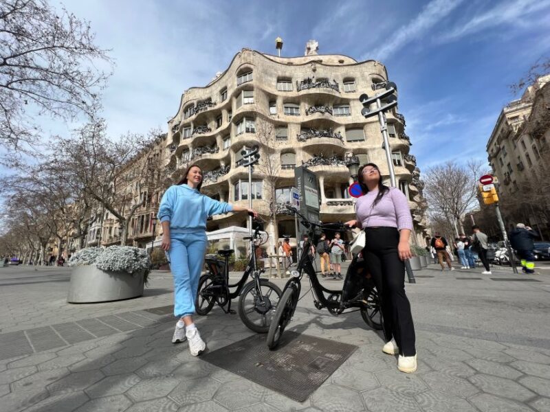 Barcelona: Gaudi Guided E-Bike Tour - Learning Hidden Stories and Historical Facts