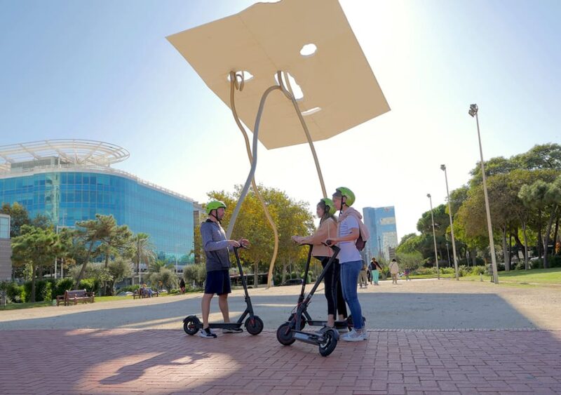 Barcelona: Gaudi Highlights Guided Tour by Electric Scooter - Riding Along Beaches and the Olympic Port