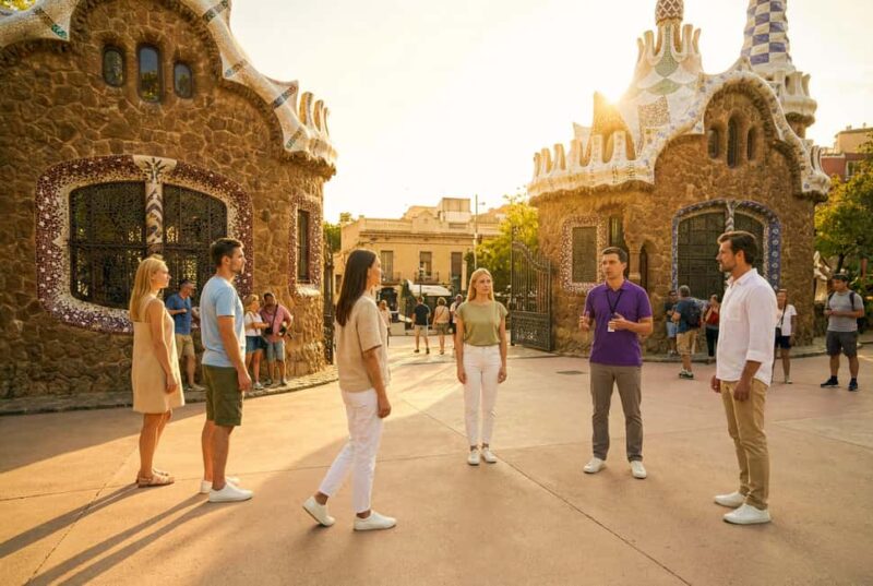 Barcelona: Gaudís Park Güell Tour with Fast-Track Ticket - Marveling at the Iconic Dragon Staircase and El Drac