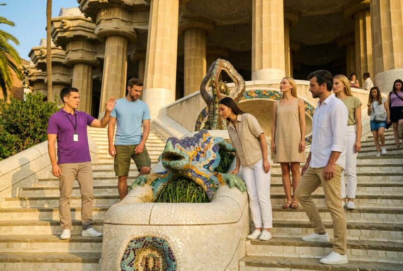 Barcelona: Gaudís Park Güell Tour with Fast-Track Ticket - The Hypostyle Room and Its Majestic Columns