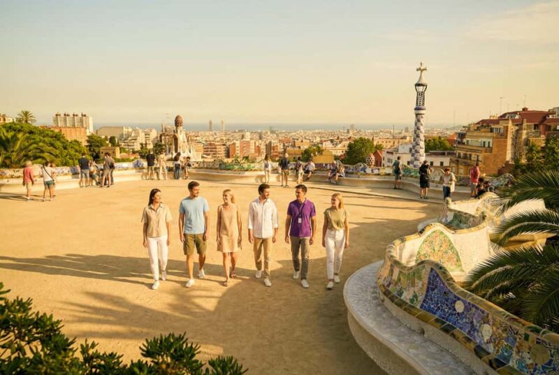 Barcelona: Gaudís Park Güell Tour with Fast-Track Ticket - The Artistic Details of Trencadis Mosaics