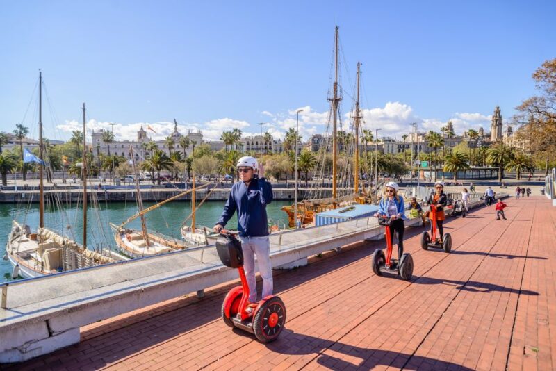 Barcelona Grand 2-Hour Segway Tour - Enjoying the Sea Breeze at Olympic Port