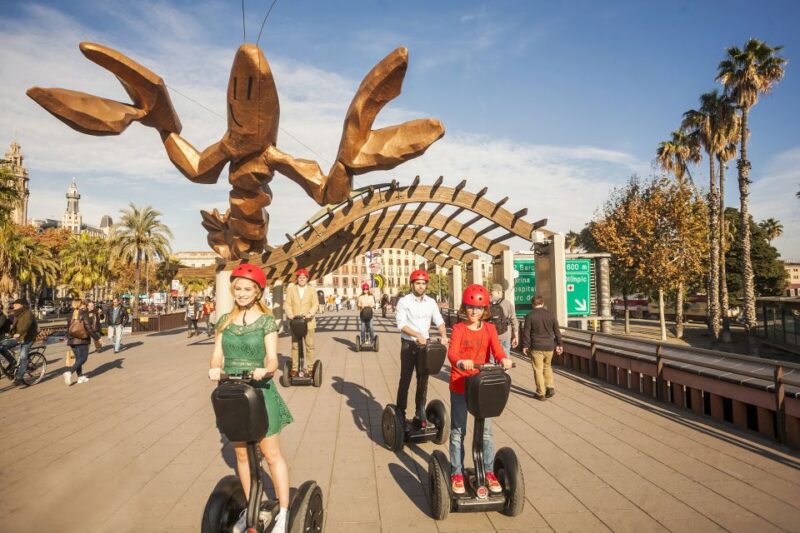 Barcelona Guided Segway Tour - Exploring Barcelonas Green Spaces and Landmark Monuments