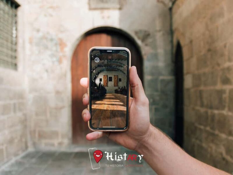 Barcelona: Guided visit of the Gothic Quarter with augmented reality - Key Points