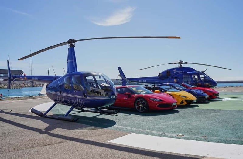 Barcelona: Helicopter and Supercar Driving Experience - The Experience for Two Travelers
