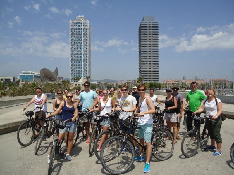 Barcelona Highlights Bike Tour: Cycle along the beach! - Exploring Green Spaces and Seaside Neighborhoods