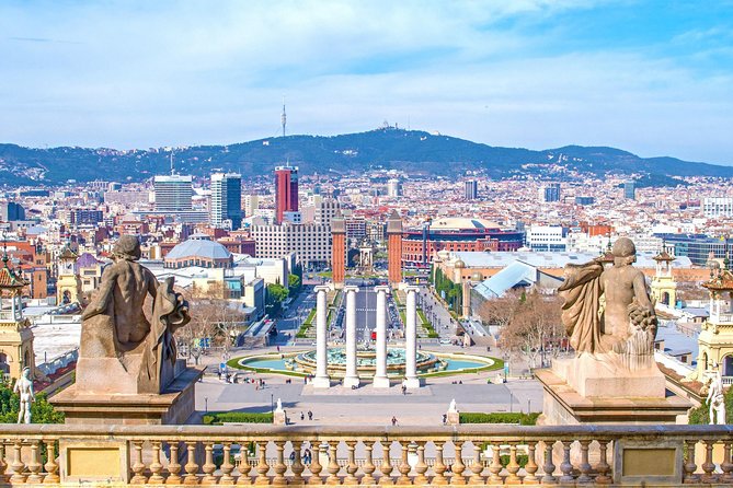 Barcelona Highlights Small Group Tour with Hotel Pick Up - Exploring Montjuïc: Views, Art, and Architectural Marvels