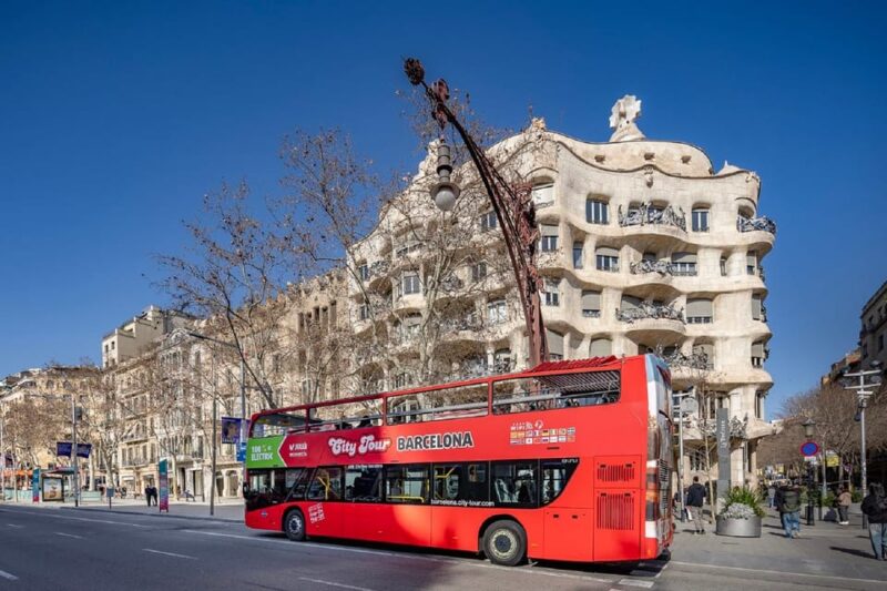 Barcelona: Hop-On Hop-Off Bus and Moco Museum Ticket - The West Route: Discover the City’s Western Landmarks