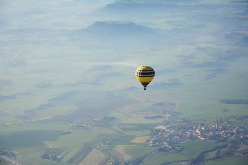Barcelona: Hot Air Balloon Ride with Optional Transportation - Celebration and Souvenirs at the Landing Spot