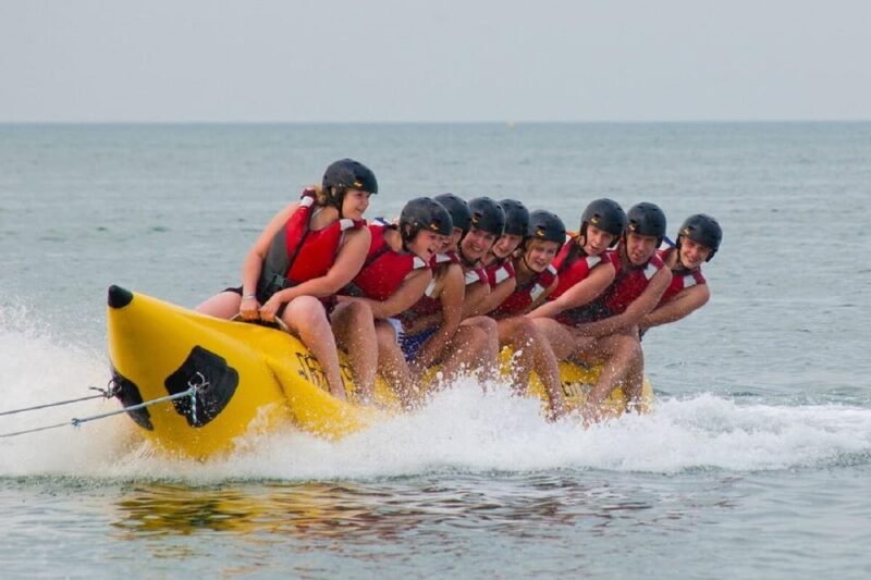 Barcelona: Inflatable Banana Boat Ride - What the Package Includes: Safety and Fun Gear