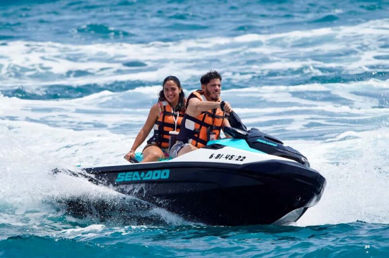 Barcelona: Jet Ski Ride 1 or 2 People w/ Instructor Included - Key Points