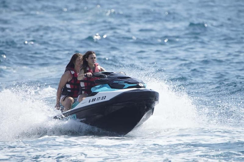 Barcelona: Jetski No Licence Tour Hotel W - Photo included - What to Expect During the 45-Minute Ride