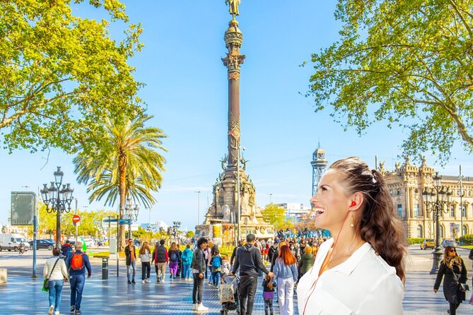 Barcelona Las Ramblas: City Walk with Audio Guide on your Phone - Key Points