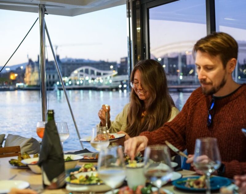 Barcelona: Lunch or Dinner on the Mediterranean Sailing Tour - Onboard Mediterranean Cuisine Crafted by a Skilled Chef