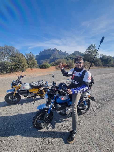 Barcelona: Monkey Bike Tour to Montserrat - Regional Food Stop: Breakfast or Lunch on the Go