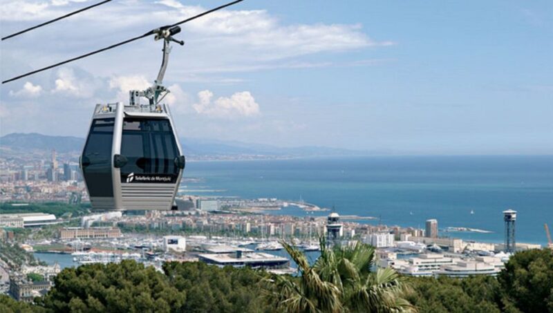 Barcelona: Montjuïc Cable Car Ticket with Audio Guide - The Montjuïc Cable Car: Scenic Views and Practical Access