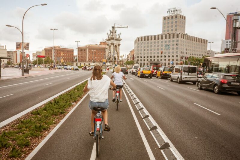 Barcelona Montjuic Three-Hour Bike Tour - Breathtaking Views from Miramar