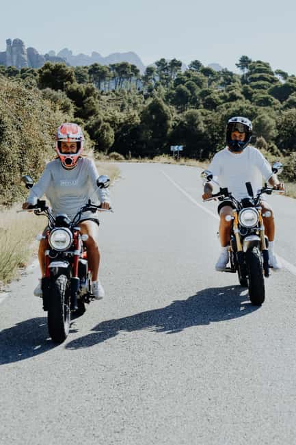 Barcelona: Montserrat Honda Monkey Tour with Pickup - Visiting Montserrat’s Famous Rocky Peaks