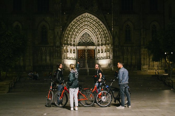 Barcelona Night Bike Tour with Local Tapas and Cava Stop - The Food and Drink Experience: Tapas and Cava