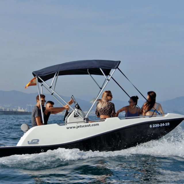 Barcelona: No license needed Boat Rental - How to become the captain with no license