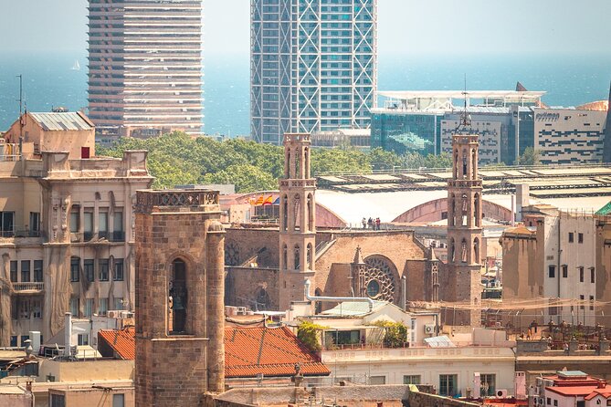 Barcelona Old Town Walking Tour & Panoramic Views - The Charm of Placa Sant Felip Neri and Santa Maria del Pi